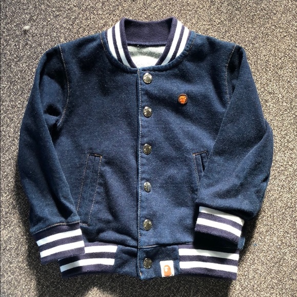baby milo varsity jacket